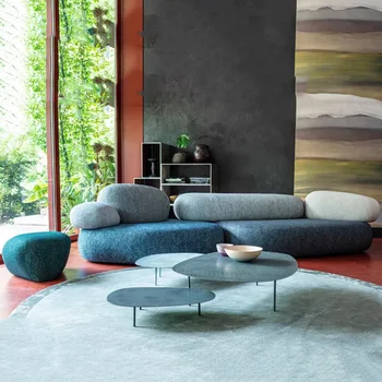 Индивидуальный Секционный диван Luxury Xxl Relax Необычный Уникальный Дизайн Банкетного дивана для всего тела Comfort Double Muebles Home Decoration
