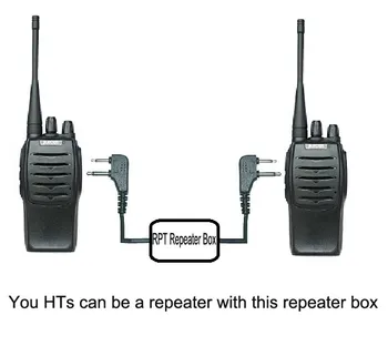 RPT-2D Двухсторонний радиотранслятор для двух приемопередатчиков, удлинитель сигнала рации