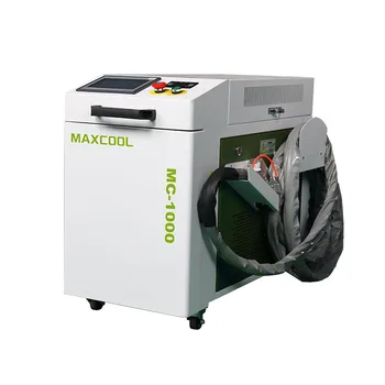 Портативная Машина для очистки волоконного лазера MC-1000 Для Алюминиевой Нержавеющей углеродистой Стали
