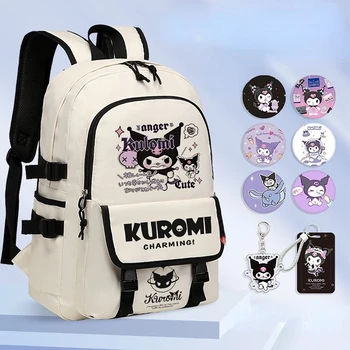 Школьные сумки Sanrio Koromi, Красивый Легкий рюкзак для девочек, милый рюкзак для учеников начальной школы, вместительный рюкзак Tide