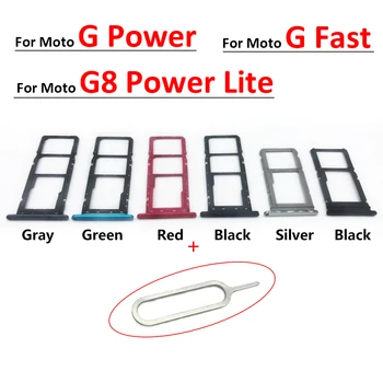 50 шт./лот, Держатель для чтения SIM-карт, Разъем для Подключения Гибкого Кабеля Для Moto G8 Power Lite/G Fast/G Power G100 G60s
