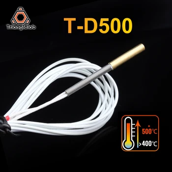 Trianglelab T-D500 Датчик температуры 500 ℃ высокотемпературная 3D печать для volcano V6 HOTEND PEI PEEK Нейлон углеродное волокно