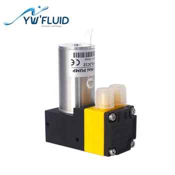 YWfluid, высококачественный 12 В/24 В бесщеточный двигатель BLDC, микро-мембранные насосы, используемые для анализатора теста на сахарный диабет