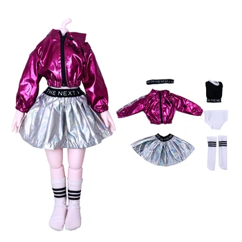 Новый Наряд для кукол 1/6 Bjd, одежда и аксессуары для кукол, кукла для девочек с макияжем, костюм, игрушка для девочек, Спортивная модная юбка 30 см