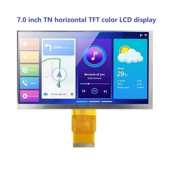 7-дюймовый TN горизонтальный экран TFT цветной ЖК-дисплей с интерфейсом RGB24bit IEK9716BD4 драйвер