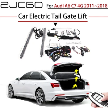 ZJCGO Автомобильная Электрическая Система помощи при Подъеме Задних ворот Багажника для Audi A6 C7 4G 2011 ~ 2018 Оригинальный автомобильный ключ Дистанционного Управления