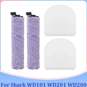 Моющаяся роликовая щетка, хлопковый фильтр для Shark WD101, WD201, WD200, аксессуары для пылесоса, сменные инструменты для чистки