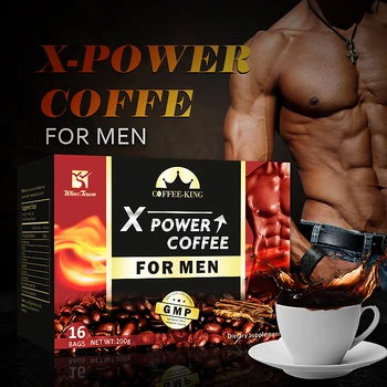 16 шт./кор. X Power-Кофе для повышения потенции, Почки, Мужские Дорожные Инструменты