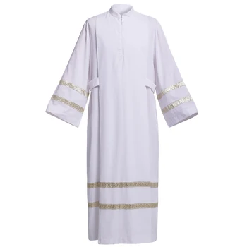 Одеяние священника, стихарь пастора, ряса, Белый костюм священника Католической церкви