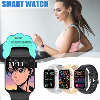 2023 Серия 8 IWO8 Умные часы Мужские женские Bluetooth Вызов Спортивный фитнес-трекер Беспроводная зарядка NFC Доступ к двери Смарт-часы