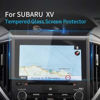 Автомобильные Наклейки, защитная пленка для экрана SUBARU XV 2023, дисплей навигатора, Защитная пленка из закаленного стекла, Автомобильные аксессуары для транспортных средств