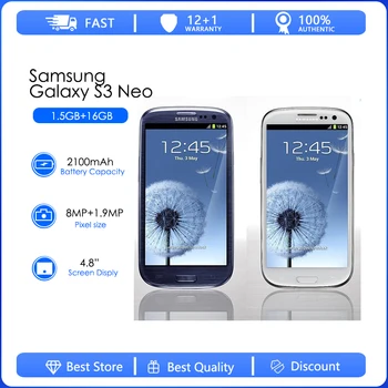Samsung I9300I Galaxy S3 Neo Восстановленный-Origina Мобильный телефон Android 4,8 
