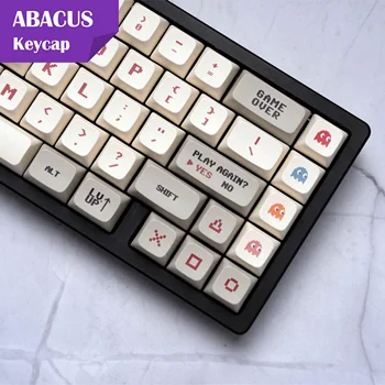 ABACUS XDA Keycaps PBT 143 Клавиши для Видеоигр сублимацией краски Набор клавишных Колпачков для DIY Пользовательская Механическая Игровая клавиатура Keycaps Kit
