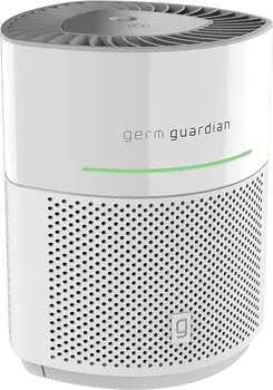 Интеллектуальный очиститель воздуха Germ Guardian AirSafe + с фильтром 360 ° HEPA 13, улавливает 99,97% загрязняющих веществ, дым от лесных пожаров, большие