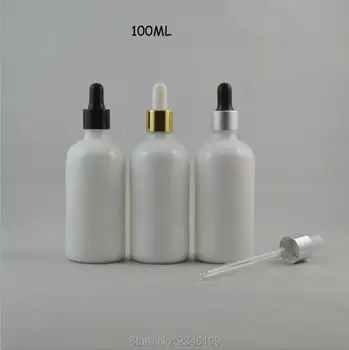 100 Мл, 10 шт./лот, Высококачественная Пустая Стеклянная бутылка-Капельница, бутылка для Многоразового использования эфирного масла 