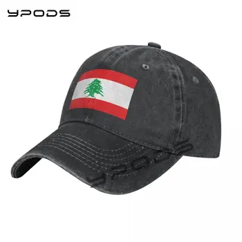 Флаг Ливана, винтажная бейсболка, Моющаяся хлопковая регулируемая кепка, шляпы для мужчин