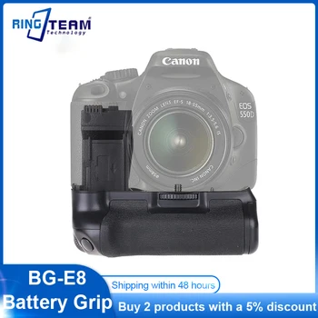 Вертикальный Батарейный отсек BG-E8, Батарейная ручка для Зеркальных камер Canon EOS 550D 600D 650D 700D/Rebel T2i T3i T4i T5i