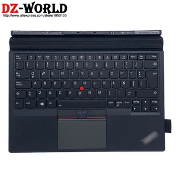 Новая Оригинальная клавиатура LAS Latin Spain на базе портативной тонкой клавиатуры с подсветкой для планшета Lenovo Thinkpad X1 2-го 1-го поколения 01AY104