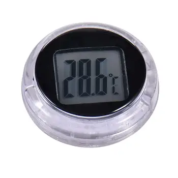 Прочный Цифровой термометр, часы, Измеритель мотоцикла, Водонепроницаемые Часы для интерьера мотоцикла, Аксессуары для инструментов #40