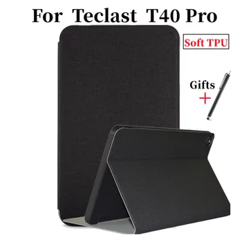 Новейший чехол для 10,4-дюймового планшетного ПК Teclast T40 Pro, Модный чехол из искусственной кожи для Teclast T40Pro + бесплатный стилус