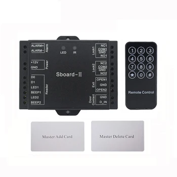 Мини-контроллер замка доступа на 1 или 2 двери с интерфейсом Wiegand, плата контроля доступа, контроллер 2 дверей