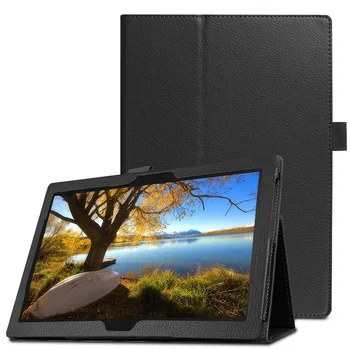 Чехол Для Lenovo Tab E10 10.1 Flip Smart Tablet Cover Funda TB-X104F TB X104F TB-X104L Тонкий Чехол-подставка из Искусственной Кожи для lenovo E10