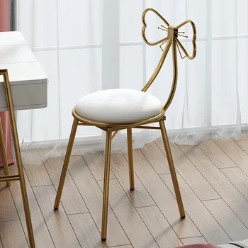Стул для гостиной, Современный минималистичный Стул для макияжа Феи, Стул со спинкой, Домашний Стул, Обеденные стулья