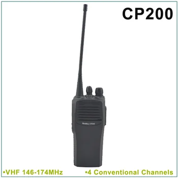 Абсолютно Новый CP200 VHF 146-174 МГц 4 обычных канала портативного двухстороннего радио (для Motorola)