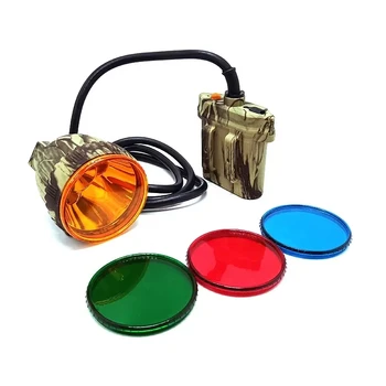 Супер яркий светодиодный охотничий Налобный фонарь, Перезаряжаемая Горная крышка, Лампа безопасности Miner Light