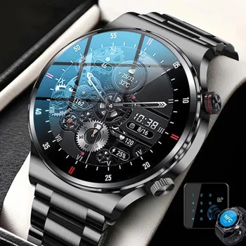 2022 Новые смарт-часы Для Мужчин И Женщин с полным сенсорным экраном, спортивные, Фитнес IP67, водонепроницаемые Bluetooth Для VIVO Y76 Android IOS, Умные часы Män