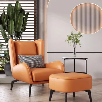 Кресло для отдыха Lazy Nordic Relax Outdoor Cliq Chair Металлическое Дизайнерское Кресло Poltrona Para Sala De Estrar Мебель для столовой