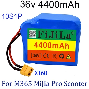 Для скутера M365 Mijia Pro 36V 4.4Ah 10S1P 18650 Литий-ионный Аккумулятор с расширенным Диапазоном зарядки и разрядки XT60 Plug + 15A BMS