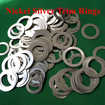 Кольца для отделки из нейзильбера 0,3 мм/0,5 мм (опционально) Фитинги для бильярдных клюшек Кольца для воротников /Торцевые кольца