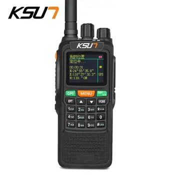 Профессиональный FM-Приемопередатчик GPS-Рация Дальнобойщика, Ретранслятор UHF-VHF Двухсторонних Радиостанций Для Охоты На 50 Км KSUN X-889