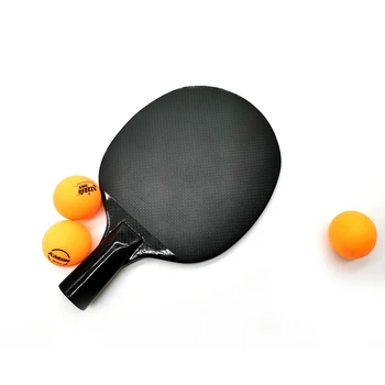 1 шт. Профессиональная Настольная ракетка для пинг-понга Bat с лезвием из углеродного волокна SG Grip Теннисная ракетка для продвинутого обучения взрослых