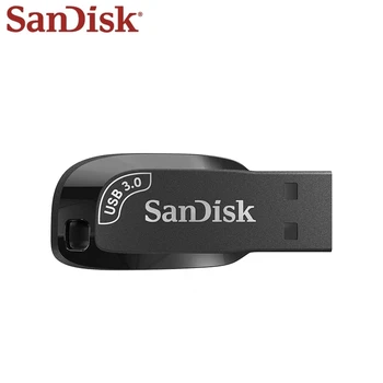 SanDisk USB Флэш-накопитель USB 3,0 Мини-Флешка 100% Оригинальный студенческий бизнес CZ410 32 ГБ 64 ГБ 128 ГБ Флеш-накопитель Memory Stick U Диск