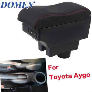 Для Toyota Aygo X подлокотник коробка Для Toyota Aygo X автомобильный подлокотник коробка Внутренняя модификация USB зарядка Пепельница Автомобильные Аксессуары