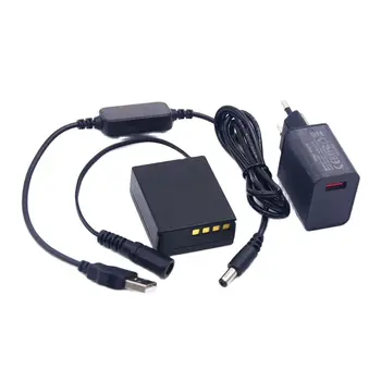 18 Вт Зарядное устройство USB Кабель Питания BLH-1 PS-BLH1 Фиктивный Аккумулятор для Olympus EM1 MARK II EM1-2 EM-1 Mark-2 Камера Соединитель постоянного тока