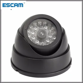 Поддельная камера видеонаблюдения с мигающим светодиодом для наружного или внутреннего использования, реалистичная камера для безопасности