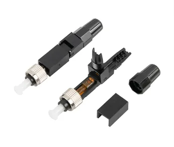 Встроенный волоконно-оптический быстрый соединитель FC UPC FTTH SM fiber optic FC quick connector FC adapter Field Assembly 0.3db rapid