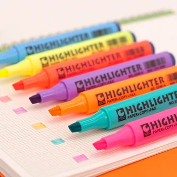 8 Цветов STA 3240 Ручка-маркер с одной головкой, ручка для заметок, маркер для разметки, маркер для студентов, Маркер для рисования, ручка-хайлайтер