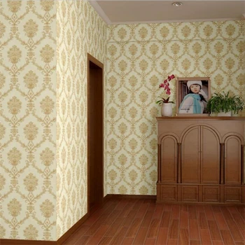 beibehang Новые высококачественные европейские ретро 3D дамасские обои Гостиная спальня ТВ фон papel de parede роскошные обои
