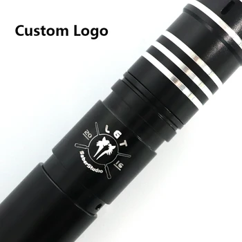 Световой меч LGT-Услуга нанесения логотипа на металлическую рукоятку, слова поддержки и изображения для уникального меча