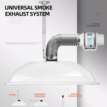 Большая полимеризационная дымоудаляющая машина, домашняя система прижигания дыма, коммерческий очиститель воздуха