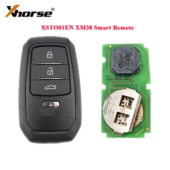 RIOOAK 1 шт. Новейший Xhorse XM Универсальный пульт дистанционного Управления XSTO01EN XM38 Smart Key 4D 8A 4A 3 в 1 с Корпусом ключа для Toyota Lexue