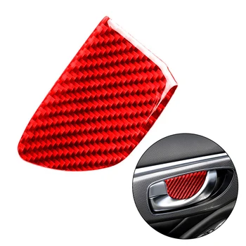 Обновите свой Infiniti Q50 Q60 внутренней отделкой из красного углеродного волокна дверной ручки крышки чаши с гладким и современным дизайном