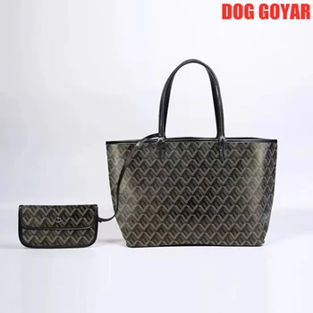 Сумка для собак Goyar, Большие сумки через плечо, Женские сумки для покупок, сумки-тоут, композитная сумка через плечо, односторонняя дизайнерская женская